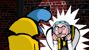 Hat man die richtige Kombination gefunden, knickt der Barkeeper schließlich ein.