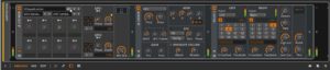Abbildung 5: Diese drei Effekte sind in Wirklichkeit einer: Das LFO-Modul steuert den Filter Ladder sowie Bitwigs Stereo-Delay. Das ganze Set lässt sich als neues Plugin-Preset speichern.