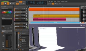 Abbildung 6: Der etwas angejahrte VST-Sampler Highlife fühlt sich gar nicht wohl. Dennoch spielt Bitwig Studio ungerührt weiter, weil das Plugin in einem getrennten Prozess läuft.