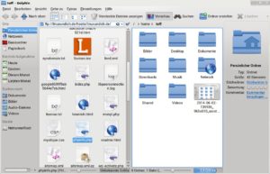 Abbildung 2: Zwei Panels und Zugriff auf das Netzwerk via KIO-Slaves verwandeln Dolphin in einen vollwertigen FTP-Client.