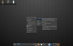 Abbildung 3: Auch der schnelle Desktop E17 steht in Sparky-Linux bereit.