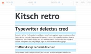 Abbildung 6: Wie groß sollten die Abstände auf Ihrer Webseite zwischen Texten und Überschriften ausfallen? Gridlover erstellt für Sie ein ansprechendes CSS-Layout.