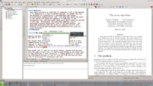 Abbildung 11: TeXStudio bietet LaTeX-Anwendern viel Komfort.
