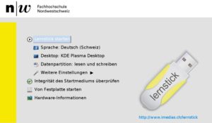 Abbildung 2: Drücken Sie nicht innerhalb von zehn Sekunden eine Taste, startet automatisch das Live-System mit den Standardeinstellungen. Die sind nicht immer die beste Wahl.