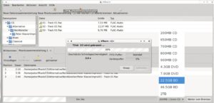 Abbildung 6: Die neueste Version des simplen Brennprogramms Xfburn unterstützt auch Blu-ray-Medien.
