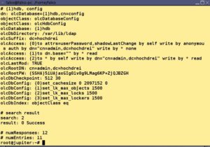 Abbildung 3: Die dynamischen Konfiguration übernimmt Parameter ohne Neustart des Servers in einem LDAP-Baum.