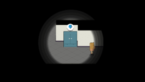 … kann man sich im Schrank verstecken, bis er vorübergegangen ist.