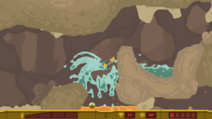 … und verwandelt sich dann am Enterhaken in einen Wasserwerfer.