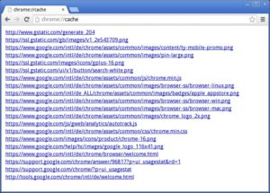 Abbildung 1: Schon ohne Aufruf einer Webseite nimmt Chrome Kontakt zu Google auf.