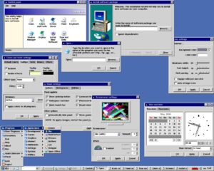 Abbildung 1: Die Equinox-Version aus dem Jahr 2008 erinnert stark an das Design von Windows 98.