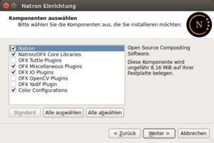 Abbildung 1: Der Installationsassistent spielt auf Wunsch weitere Effekte ein.