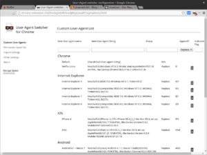Abbildung 3: Mit dem User-Agent Switcher täuschen Sie Netflix einen Windows-Rechner mit Chrome als Browser vor.