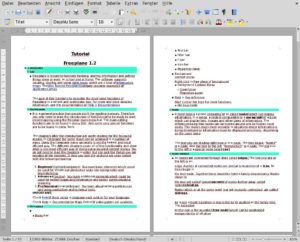 Abbildung 3: Da sich Mindmaps in Freeplane direkt als Gliederungen in LibreOffice- oder Microsoft-Word-Dokumenten exportieren lassen, eignen sie sich für den Entwurf komplexer Texte.