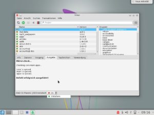 Abbildung 4: Octopi dient in KaOS als grafisches Paketmanager-Frontend zu Pacman.