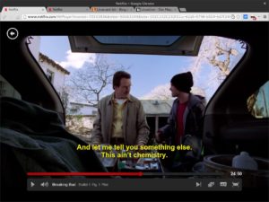 Abbildung 4: Mit Chrome und dem richtigen User-Agent liefert Netflix einen sehr Linux-freundlichen HTML5-Stream aus.