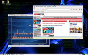 Abbildung 4: Knoppix erkennt beim Booten in der Regel die Auflösung des Monitors, hier sind es 1680 x 1050 Pixel.