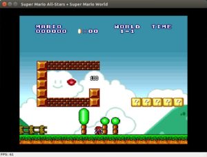 Abbildung 5: Higan emuliert beliebte SNES-Spiele (hier Super Mario World).