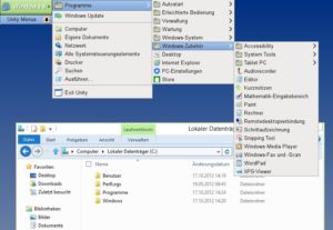 Abbildung 9: Mit VMware (oder VirtualBox) können Sie Windows unter Linux und Linux unter Windows nutzen.