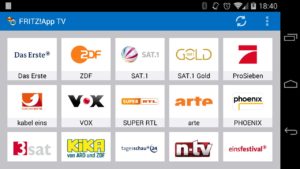 Abbildung 4: Für Android und iOS bietet AVM mit FritzApp TV eine eigenständige TV-App für mobile Geräte an.
