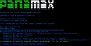 Abbildung 5: Die Installation von Panamax gelingt über ein Shell-Skript.