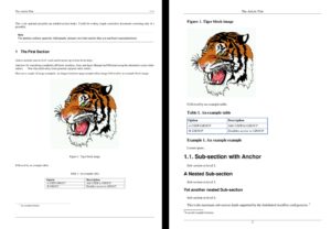 Abbildung 2: Selbst Dokumente, die sowohl mittels Dblatex als auch mit FOP funktionieren, zeigen bei der PDF-Ausgabe gravierende Unterschiede.