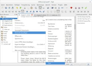 Abbildung 6: Bestimmte Teile eines E-Books lassen sich semantisch auszeichnen. <code srcset=