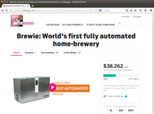 Brewie ist eine Bierbraumaschine mit Linux