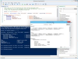 Abbildung 3: Zur PowerShell gehört auch eine Entwicklungsumgebung, die beim Schreiben von Shell-Skripten hilft.