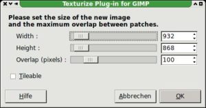 Abbildung 3: Nur sehr wenige Parameter steuern das Texturize-Plugin: <code srcset=