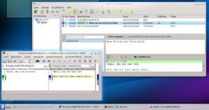 Abbildung 4: Für GUI-Freunde sind TortoiseHg und KDiff3 ein gutes Team – hier unter Kubuntu.