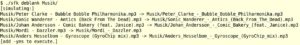 Abbildung 4: Einige Kommandos, wie hier <code srcset=