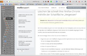 Abbildung 6: Der Browser Firefox steht in erster Linie für Erweiterbarkeit – zum Beispiel mit dem Add-on "Tree Style Tab", das eine neue Seite dem Reiter unterordnet, von dem aus sie geöffnet wurde.
