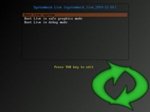 Abbildung 7: Das Live-System verhält sich wie die lokale Installation mitsamt bestehender Benutzerkonten.