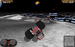 Die Monstertrucks tendieren schnell zum Umkippen. In dieser Lage dürften sich Einsteiger häufiger wiederfinden.