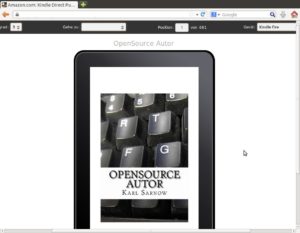 Abbildung 3: Die Vorschau nach dem Datenimport zeigt Ihnen, welchen Eindruck Ihr Buch auf den verschiedenen Kindle-Geräten macht.