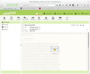 Abbildung 4: Um im Webmail-Frontend von Posteo verschlüsselte Mails lesen oder schreiben zu können, müssen Sie die Browser-Erweiterung Mailvelope installieren.
