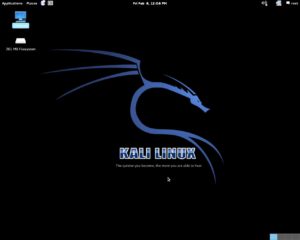 Abbildung 1: Der unauffällige Gnome-Desktop von Kali Linux lässt die verborgenen Fähigkeiten des Systems nicht erahnen.