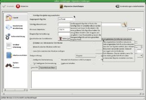 Abbildung 3: Was die einzelnen Optionen bedeuten, verraten im Zweifelsfall Tooltips. Achtung: Einige Optionen beeinflussen einander direkt oder indirekt.