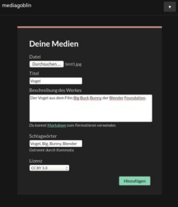 Abbildung 5: Die Beschreibung dürfen Sie mit Markdown-Tags aufhübschen beziehungsweise formatieren.