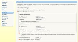 Abbildung 5: Die Fritzbox kann IPTV im WLAN bevorzugt behandeln.
