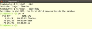 Abbildung 8: Hier läuft Firefox in einer Sandbox, in der <code srcset=