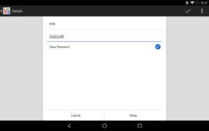 Abbildung 1: RealVNC gibt es für iOS wie für Android. Das Programm ist für den Zugriff auf einen Krfb-Server geeignet.