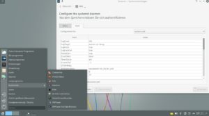 Abbildung 2: Systemd spielt in der Live-Distribution eine zentrale Rolle. KaOS liefert dafür die passende Konfigurationsoberfläche mit.