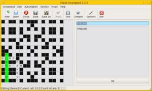 Abbildung 5: Haben Sie in Klest-crossword ein Rätsel finalisiert, exportieren Sie das Ergebnis wahlweise als PDF-Dokument oder als Bilddatei.