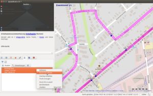 Abbildung 5: Haben Sie die Route konstruiert und auf die Karte übernommen, nutzen Sie das Kommando <code srcset=