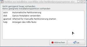 Abbildung 6: Knoppix hat Sie überzeugt? Dann installieren Sie es doch fest auf Ihrem Rechner.