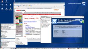 Abbildung 6: Trinity versprüht ein wenig Retro-Charme, bringt aber alle Features mit, die man fürs produktive Arbeiten braucht.