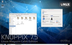 Abbildung 7: Für den IP-verschleiernden Zugang zu Tor verwendet Knoppix das Programm Vidalia.