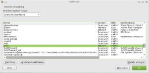Abbildung 8: OpenSuse-Anwender müssen den SSH-Server erst aktivieren.