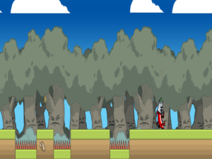 Im Kern ist Spoiler Alert ein normalen Jump-and-Run-Spiel, bei dem der Held von rechts nach links läuft und Hindernisse überspringen muss.